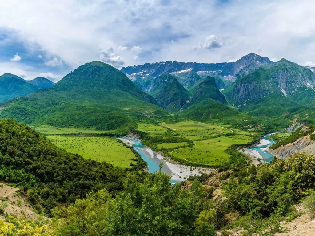 Vjosa river
